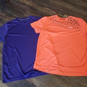 Lot of 2 Men's Size Large Active Shirts Tshirt